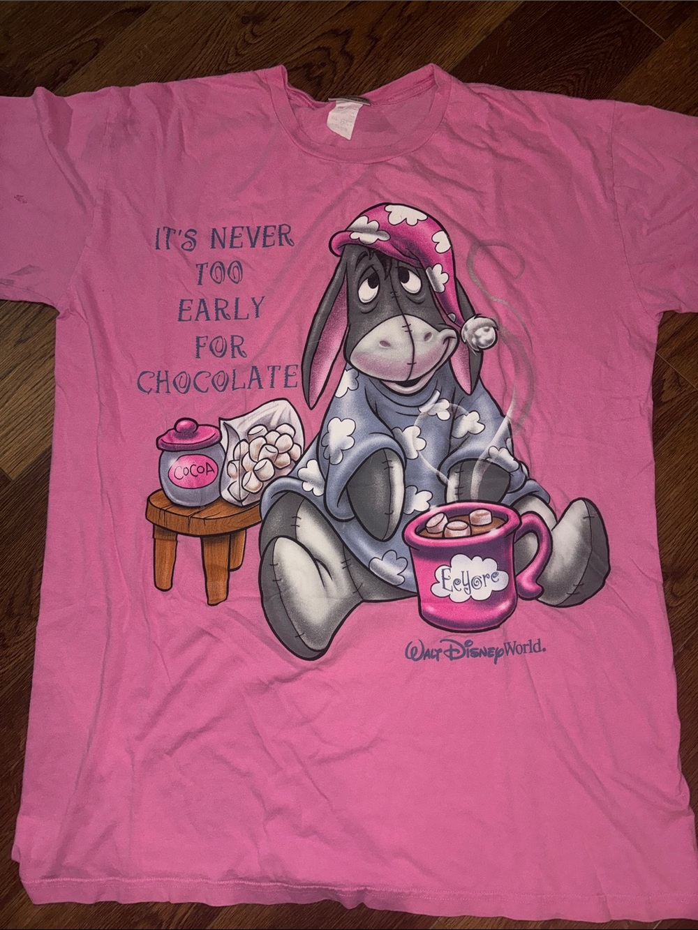 Vintage 90s Disney Eeyore Sleep Shirt - OSFA